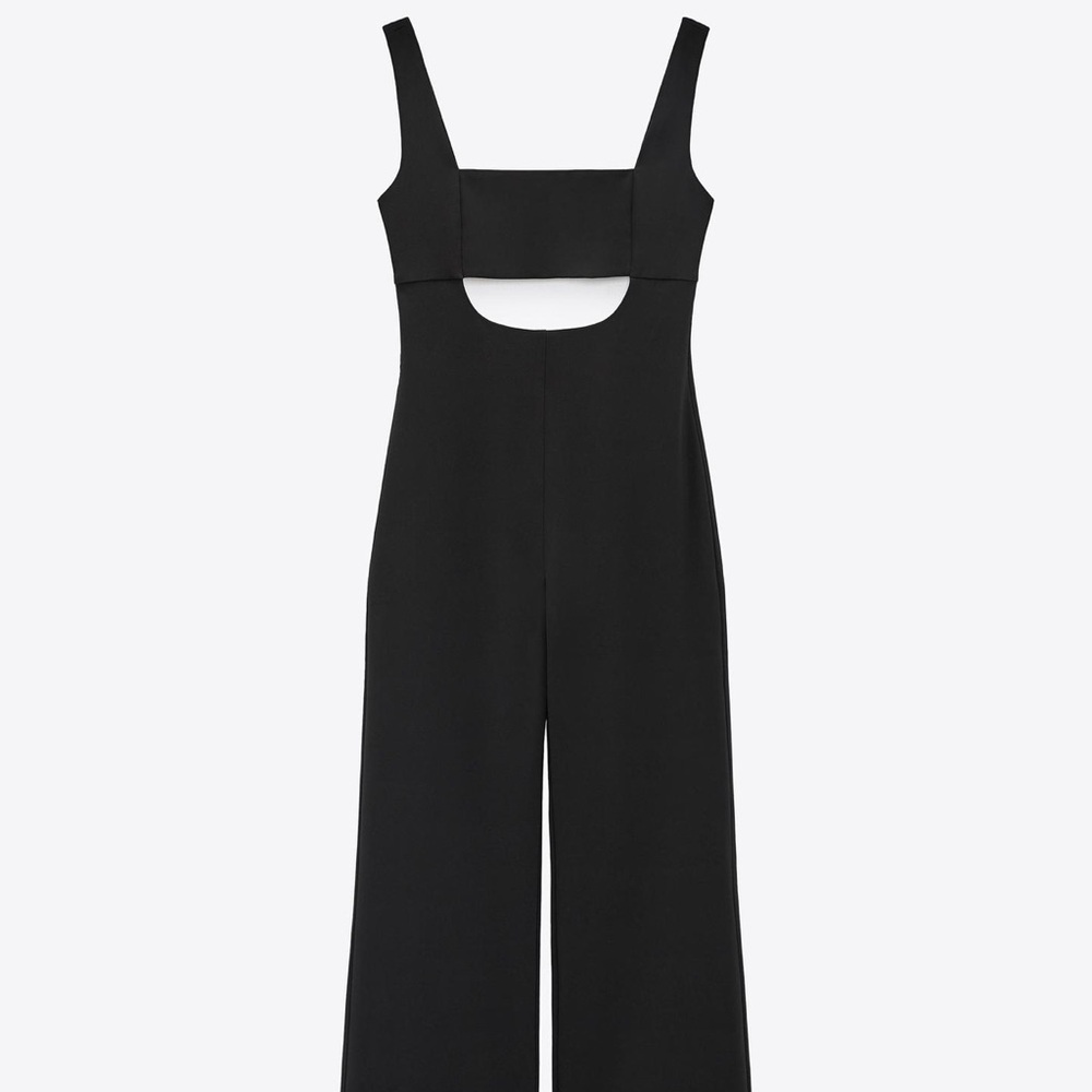 Zara Black Cutout Jumpsuit